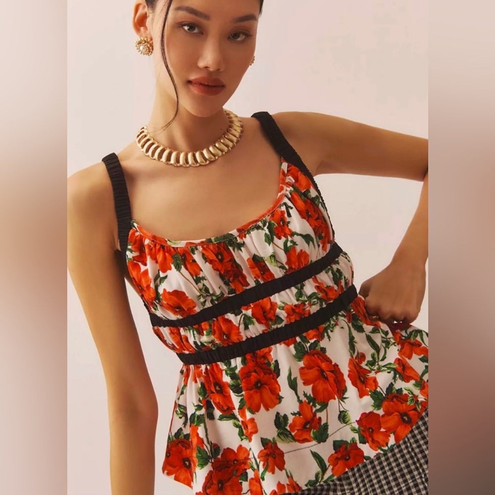 Anthropologie - Maeve Backless Tank